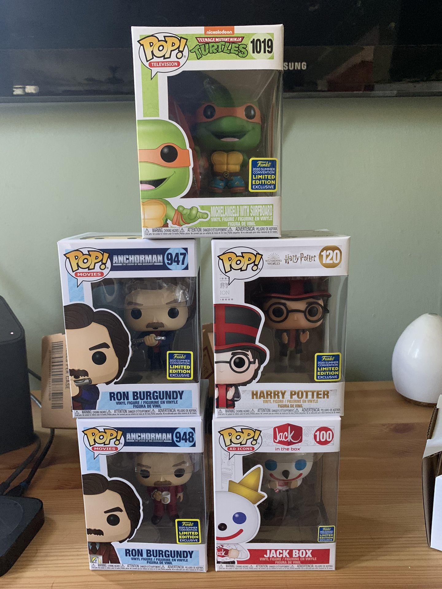 Funko lot SDCC 2020 confirmed order