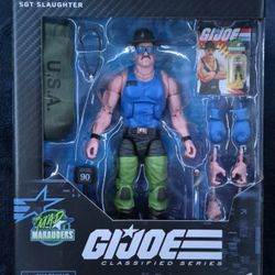 Hasbro GI Joe Classified #129 Mad Marauders Sergeant Slaughter 6" Action Figure