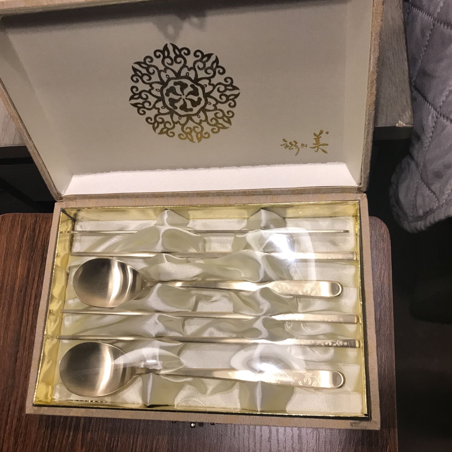 Brand New Asian Spoon/chopstick Set