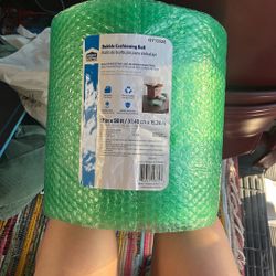 Bubble Roll 12in x 50ft Green