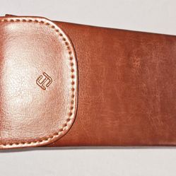 Leather Double Eyeglass Case