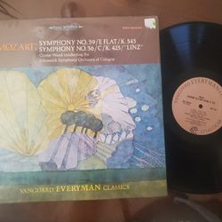 Mozart Symphonies. Record Player