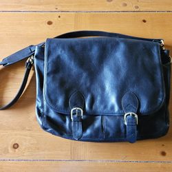 Leather Briefcase Shoulder Bag