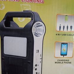 Solar Powered Backup Battery