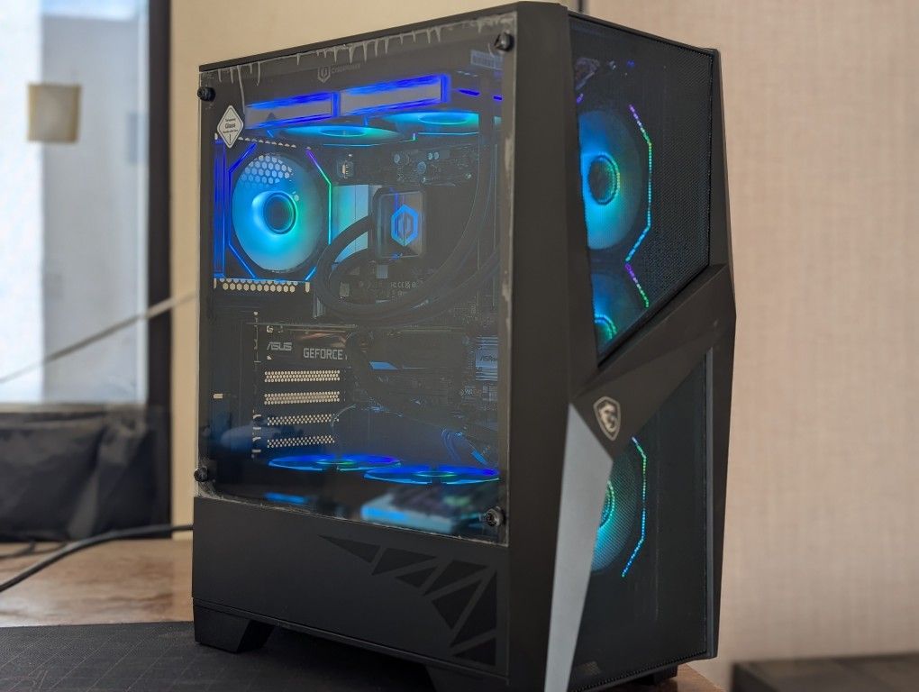 MSI AMD Ryzen 5 3600 + Nvidia RTX 2060 RGB Gaming Desktop PC Computer
