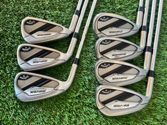 Callaway mavrik LH iron golf set