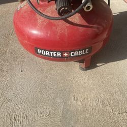 Air Compressor Porter Cable Works Great $100 Make Offer