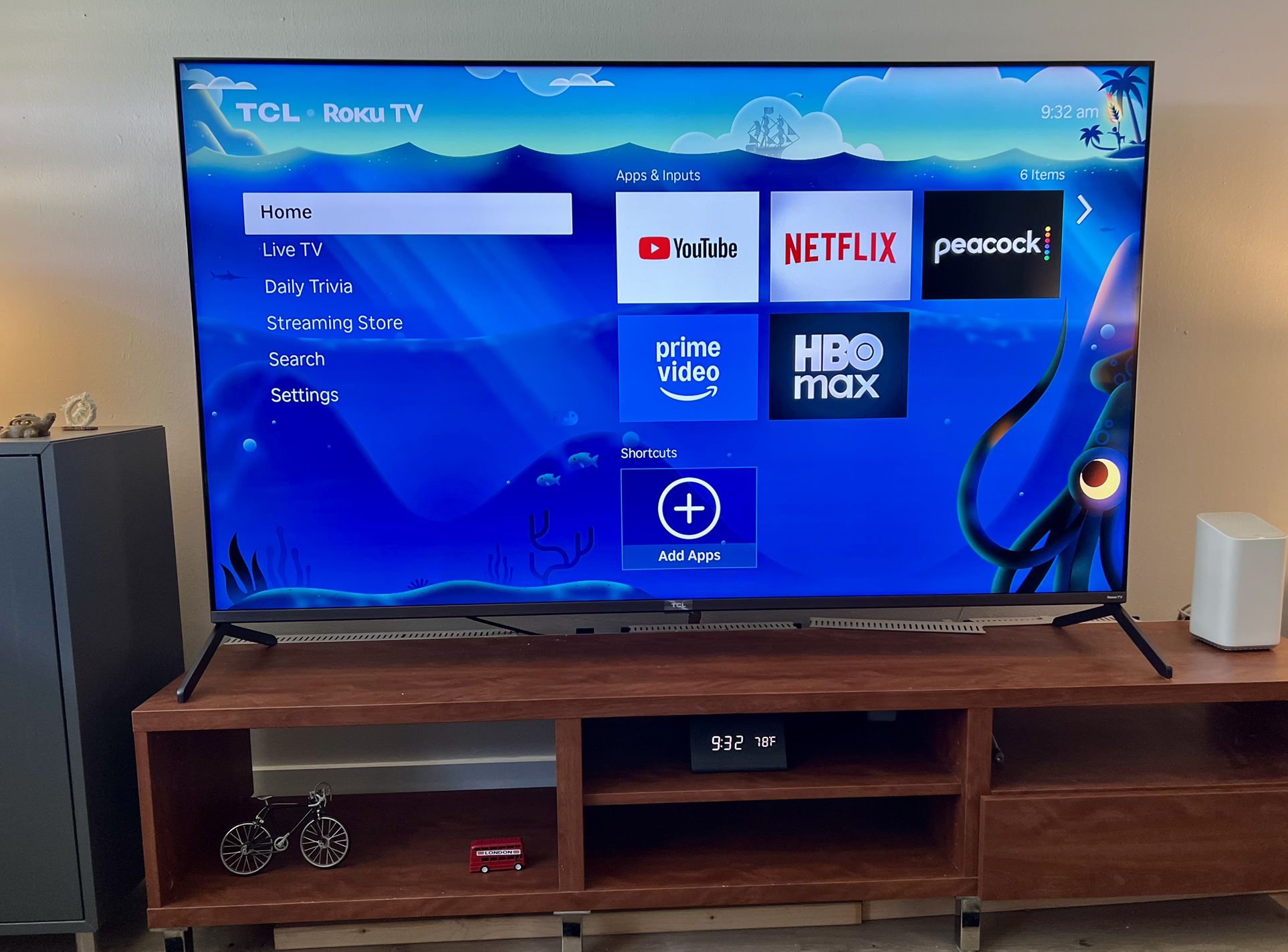 TCL 65” 4K UHD Roku Smart TV – Model 65R625 – Perfect Condition