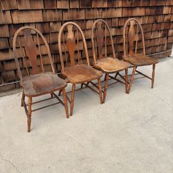 4 Vintage Chairs $40