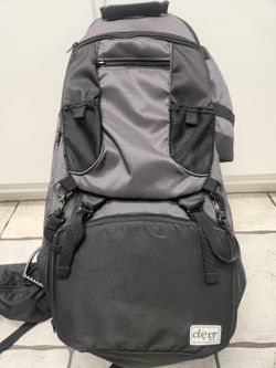 ClevrPlus  Deluxe Baby Backpack Hiking Cross Country Lightweight Carrier