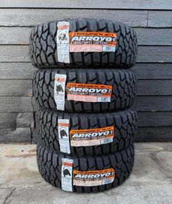 LT285/70/17 Arroyo set de Tires nuevas con 60,000 millas de garantía