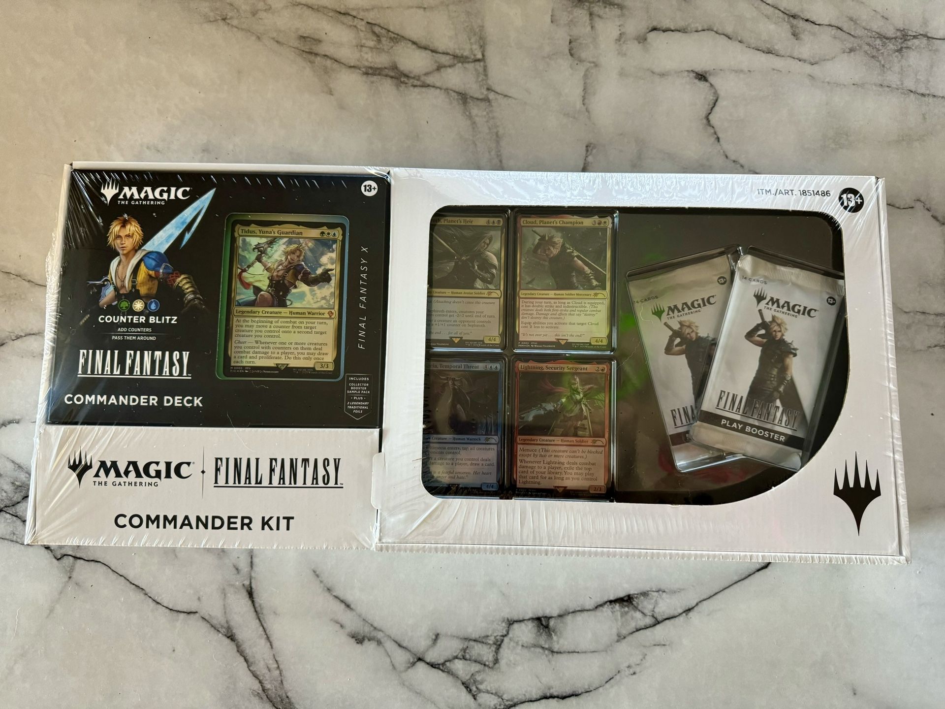 LIMITED EDITION Magic the Gathering x Final Fantasy Commander Deck and Boosters