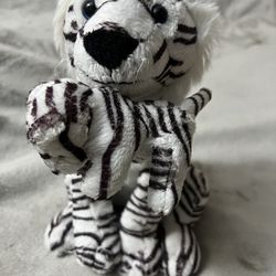 Mother and Cub Snow Tiger Plush