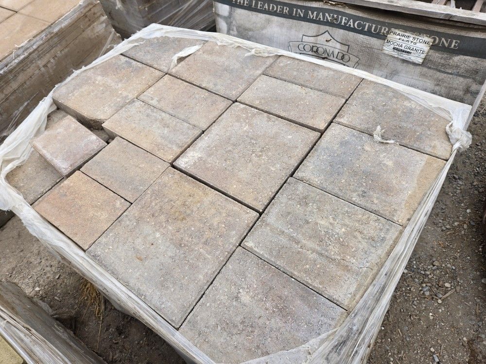 CONCRETE PAVERS $320 $360 PER PALLET ( 100 120 SQUARE FEET PER PALLET)