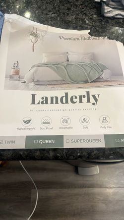 Landerly Premium Mattress Pad Twin