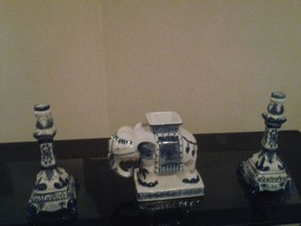 Ceramic candle holders