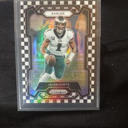 2023 Prizm Checkered Jalen Hurts