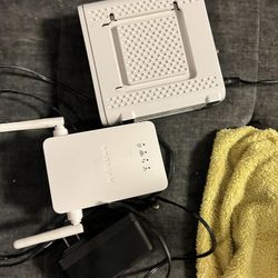 Routers, Modem, Extender