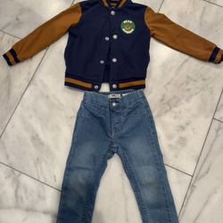 Levi’s Set Jeans+Jacket 2t Baby Boy 