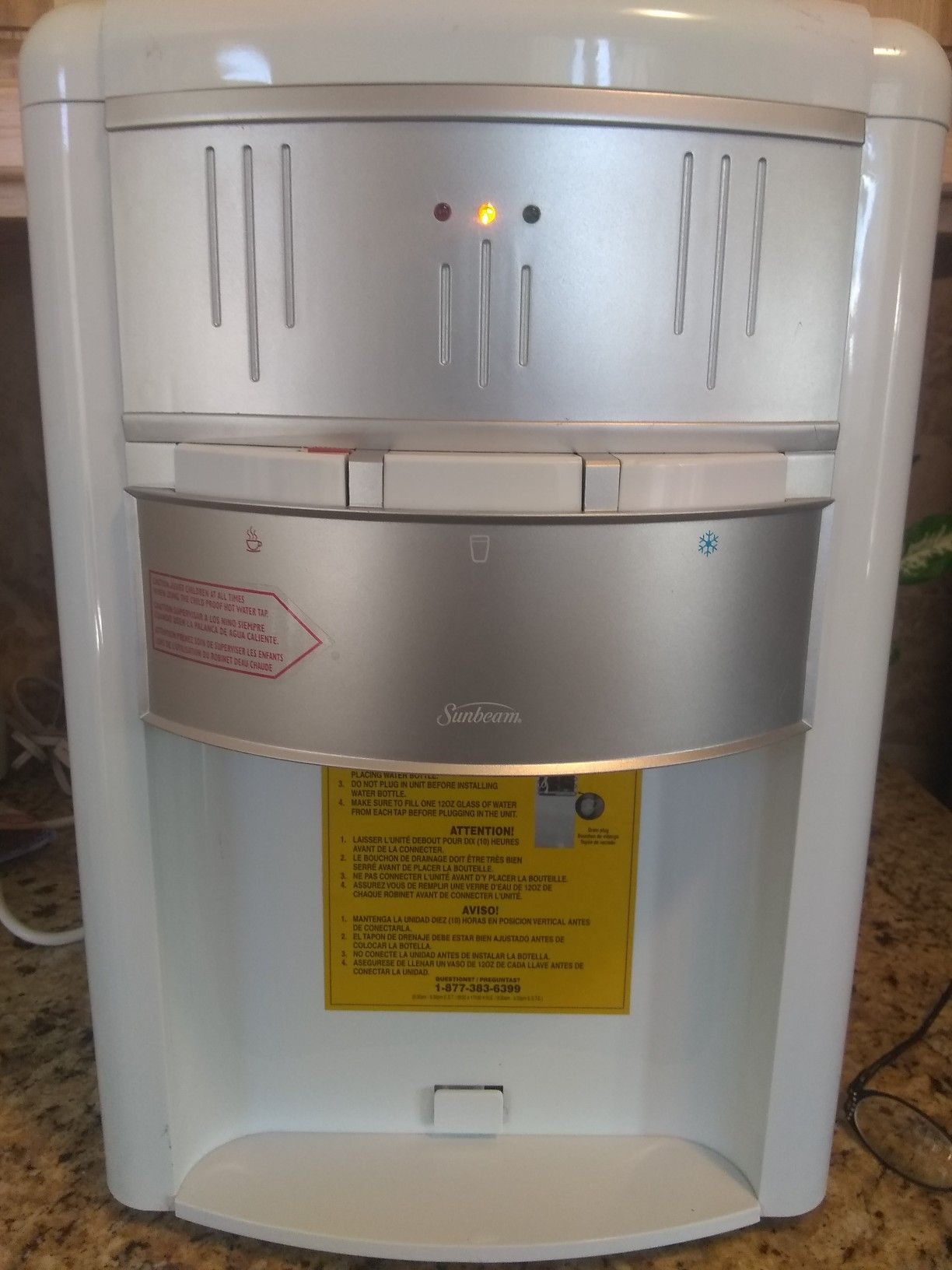 SUNBEAM Hot/Cold Water Dispenser
