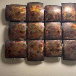 Nice metal wall art In Excellent