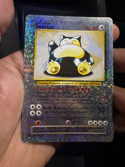2002 Snorlax Legendary Collection Rev Foil