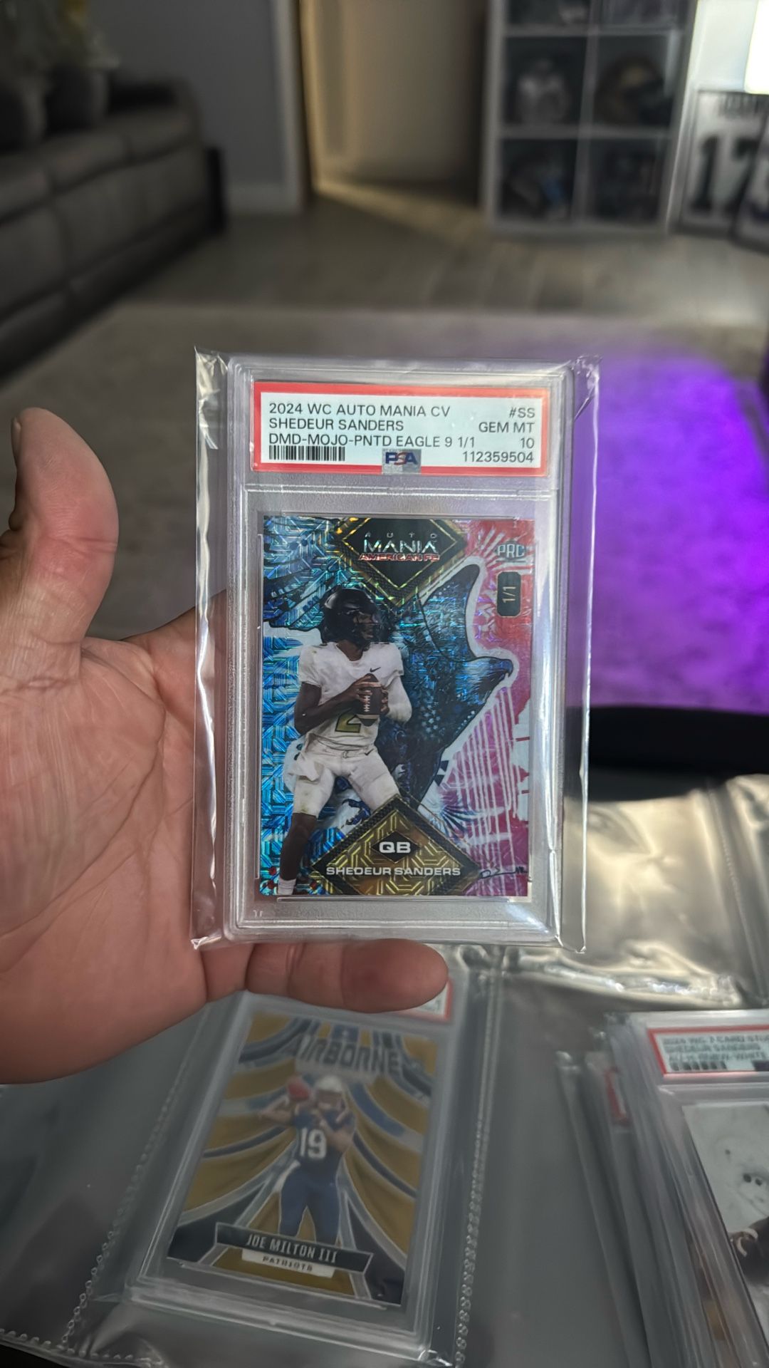 Shedeur Sanders Rookie Card