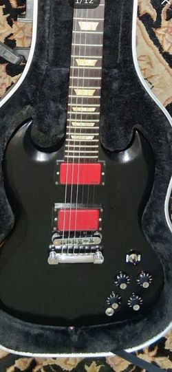 Gibson 24 Frets Rare Performer With EMG Pickups, Nashville US 70s Tribute SG, In Great Shape + With Case; Best $ Or Trade a US Telecaster