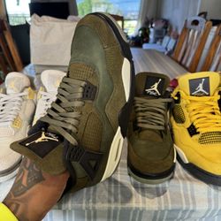 Jordan 4 Olive