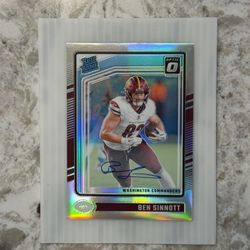 2024 Donruss Optic Holo Ben Sinnott Auto /150