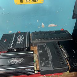 Car audio Amplifiers Fs/Ft