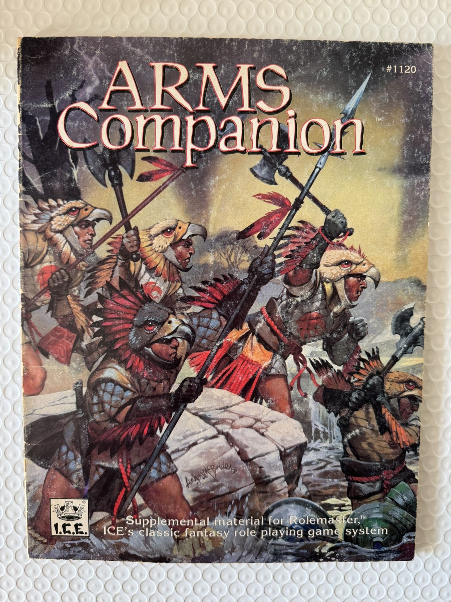 Arms Companion #1120 I.C.E. First Edition,First Printing 1993 RPG ROLEMASTER