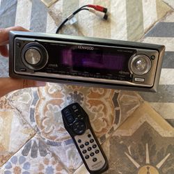 Car Stereo CD, FM w Remote Kenwood 