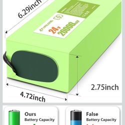 24 Volt/20 ah Lithium Battery 