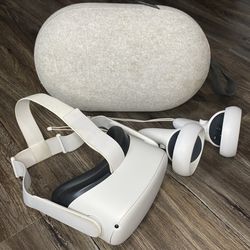 Meta Oculus Quest 2 64GB Advanced All-in-one VR & Controllers & Headset & Case