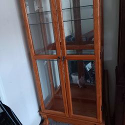 Beautiful  Solid Wood China Cabinet