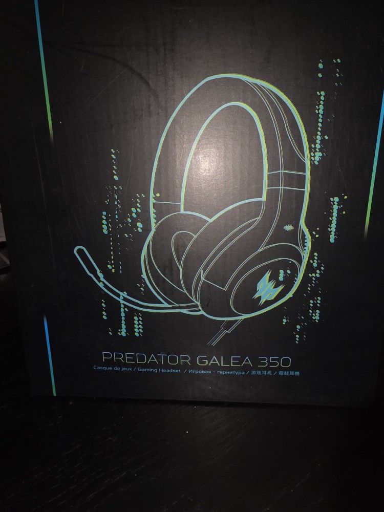Acer Predator Galea 350 Gaming Headphones Brand New