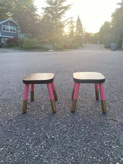 Wooden Kids Stools