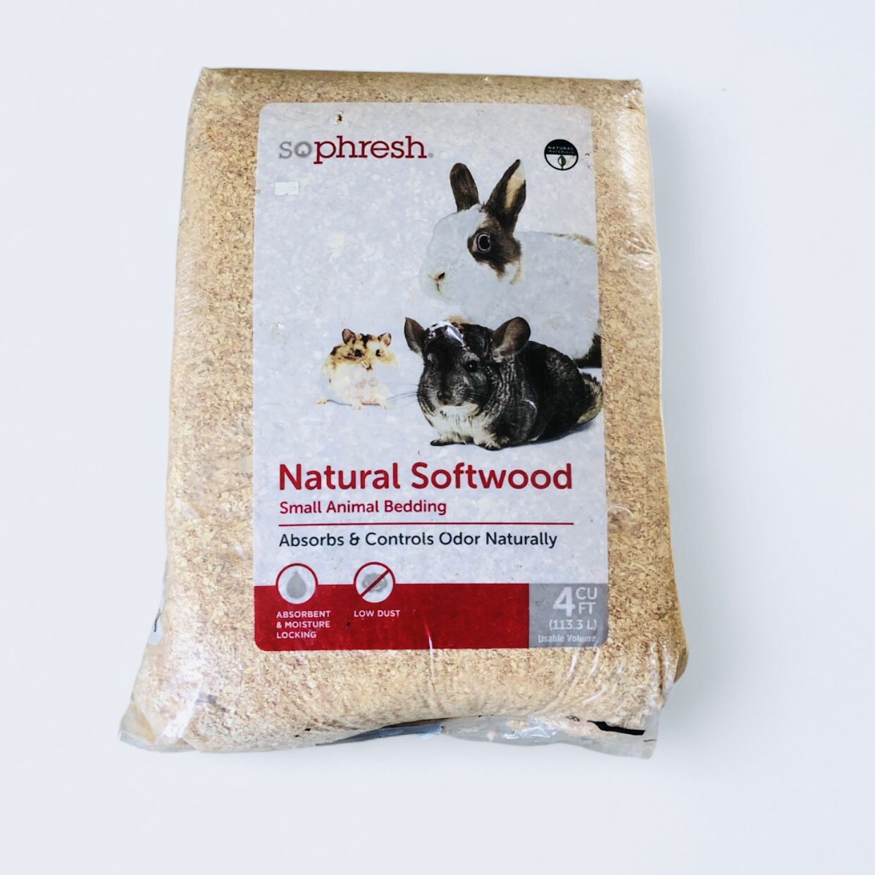 So Phresh Natural Softwood Small Animal Bedding 