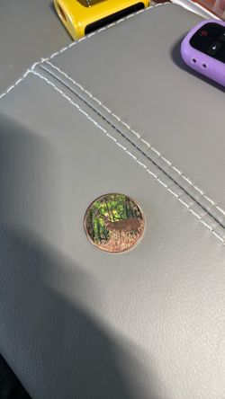 1 ounce copper Whitetail deer