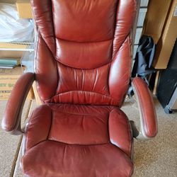High Back Leather Office Chair