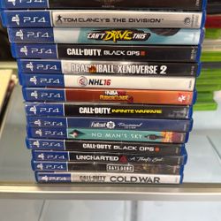 26 PS4 GAMES ALL WORK 