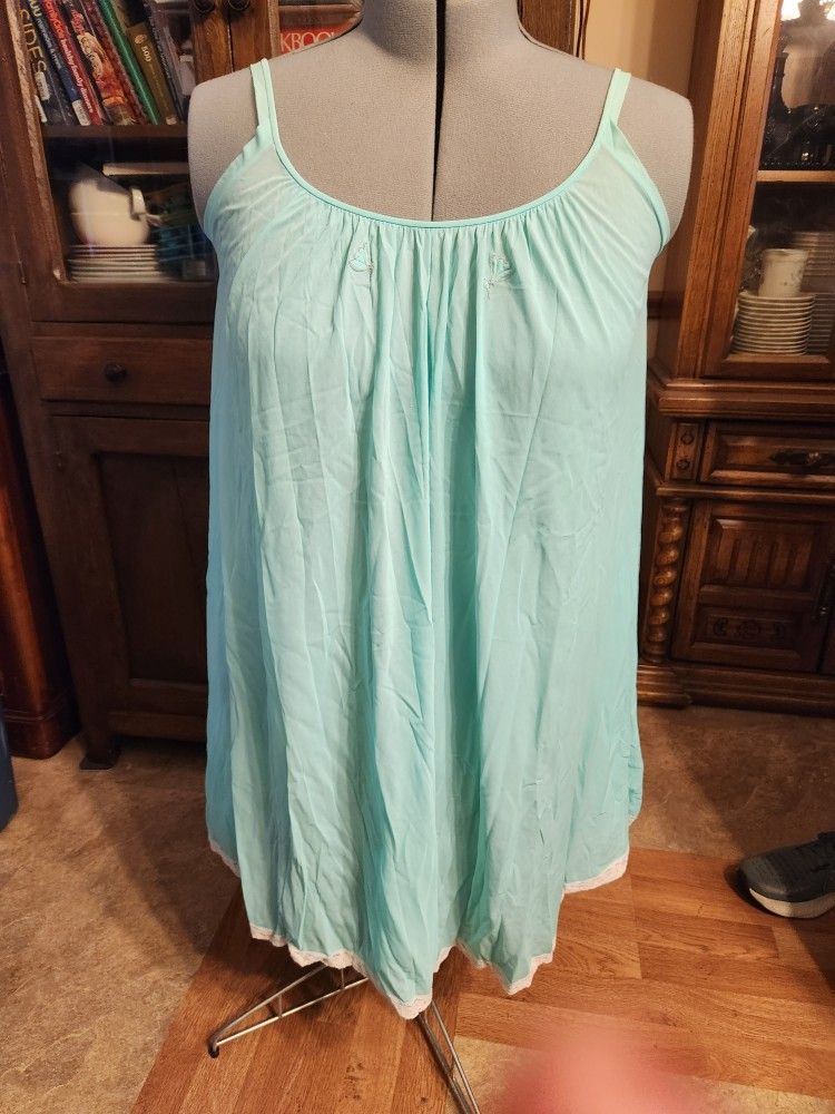 Pale Blue Nightgown
