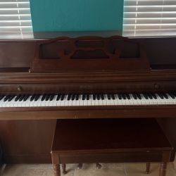 Piano with Bench
