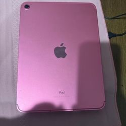 Pink iPad 10th Generation 