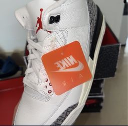 Jordan 3 Retro White Cement Size 10.5 11.5 12