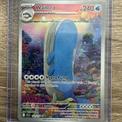 Pokémon Journey Together Wailord 162/259
