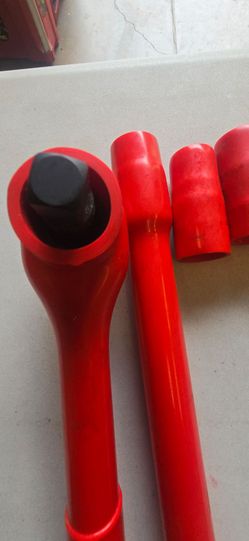 10 Pc Socket Set, 1/2" Drive, Metric-1000V Insulated