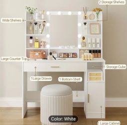 White Vanity