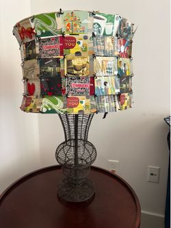 Handmade Starbucks card lamp